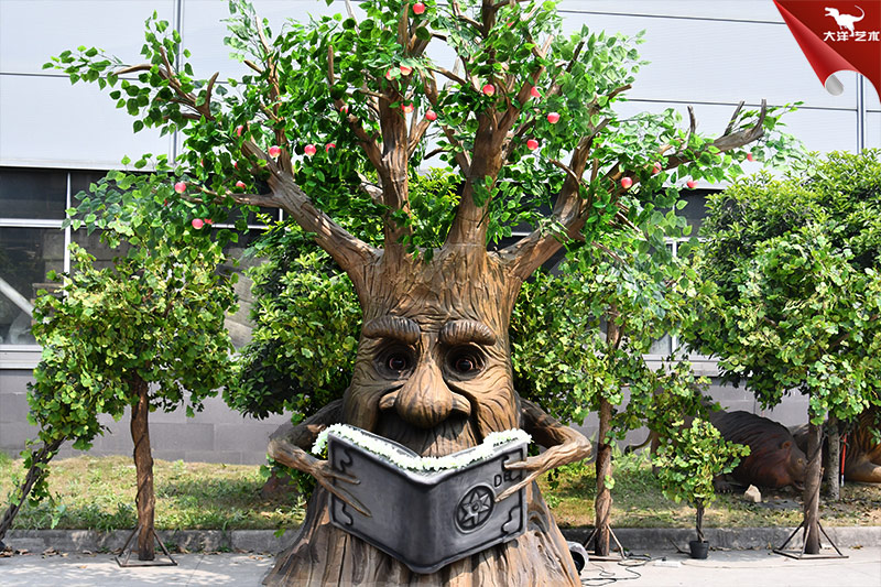 說話樹，仿真植物模型，說話樹制作