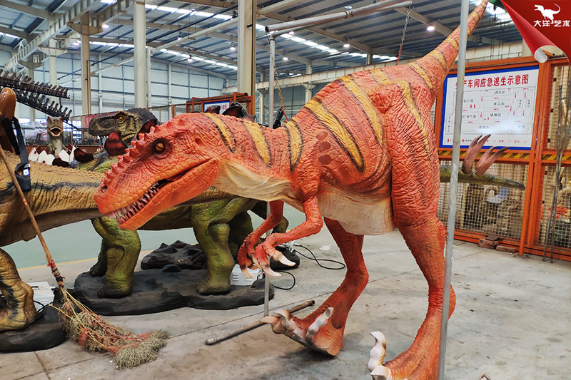 恐龍皮套，行走恐龍