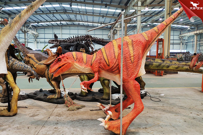 恐龍皮套，行走恐龍