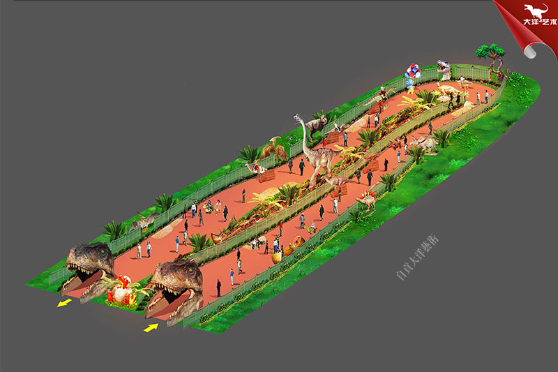 恐龍展設(shè)計方案